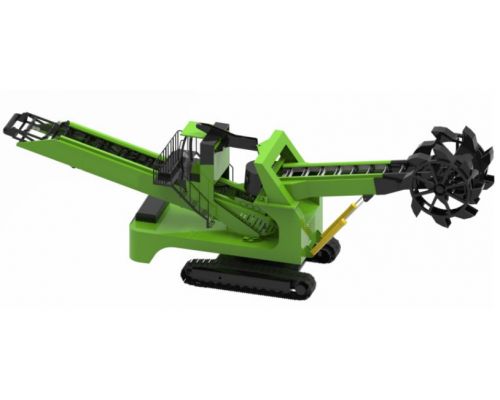 Crawler Mobile Double Bucket Wheel